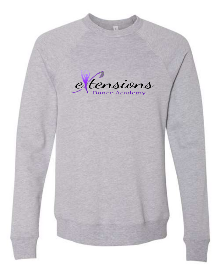 SIGNATURE GRAY CREW SWEATSHIRT