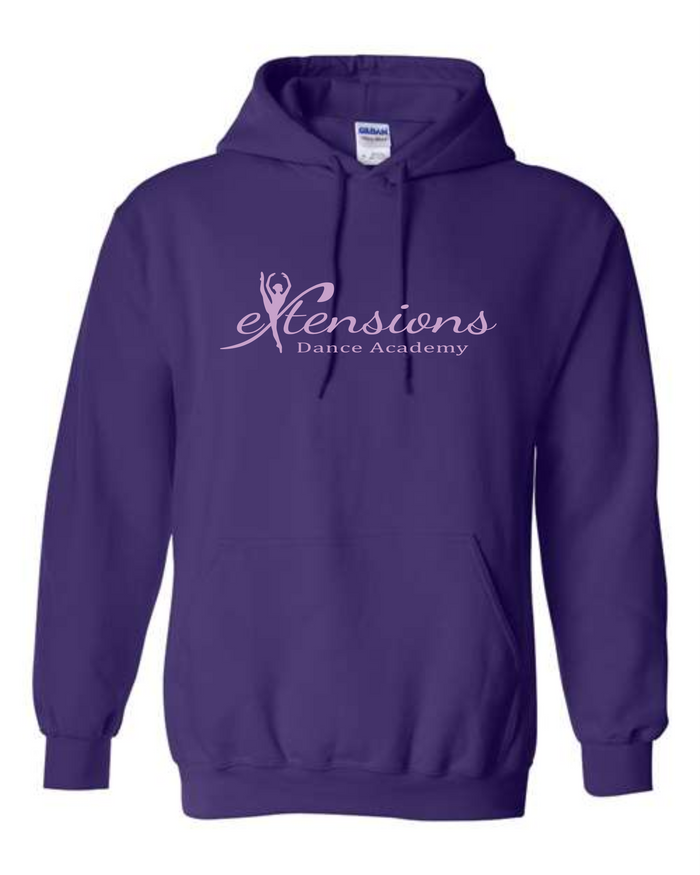 SIGNATURE PURPLE/LAVENDER HOODED SWEATSHIRT