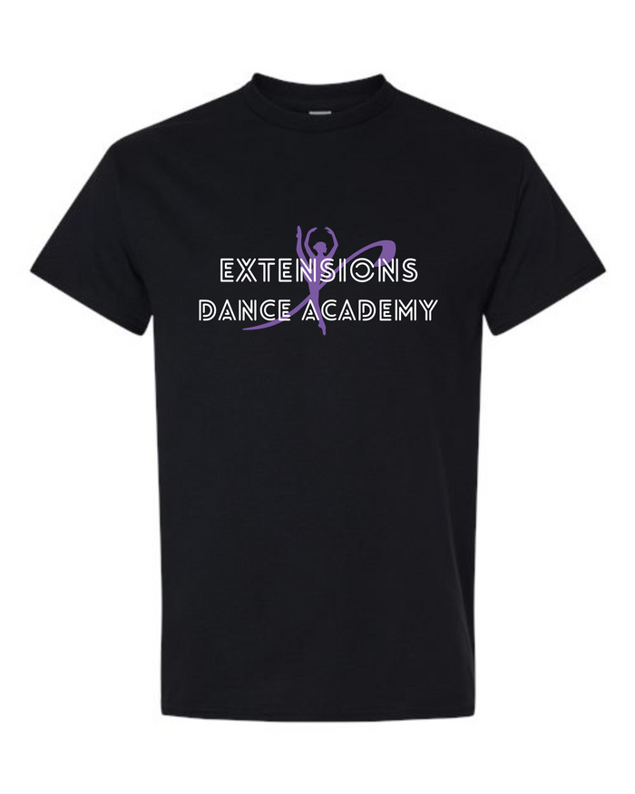 EXTENSIONS BLACK TEE