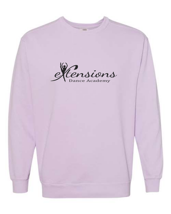 SIGNATURE LAVENDER CREW SWEATSHIRT