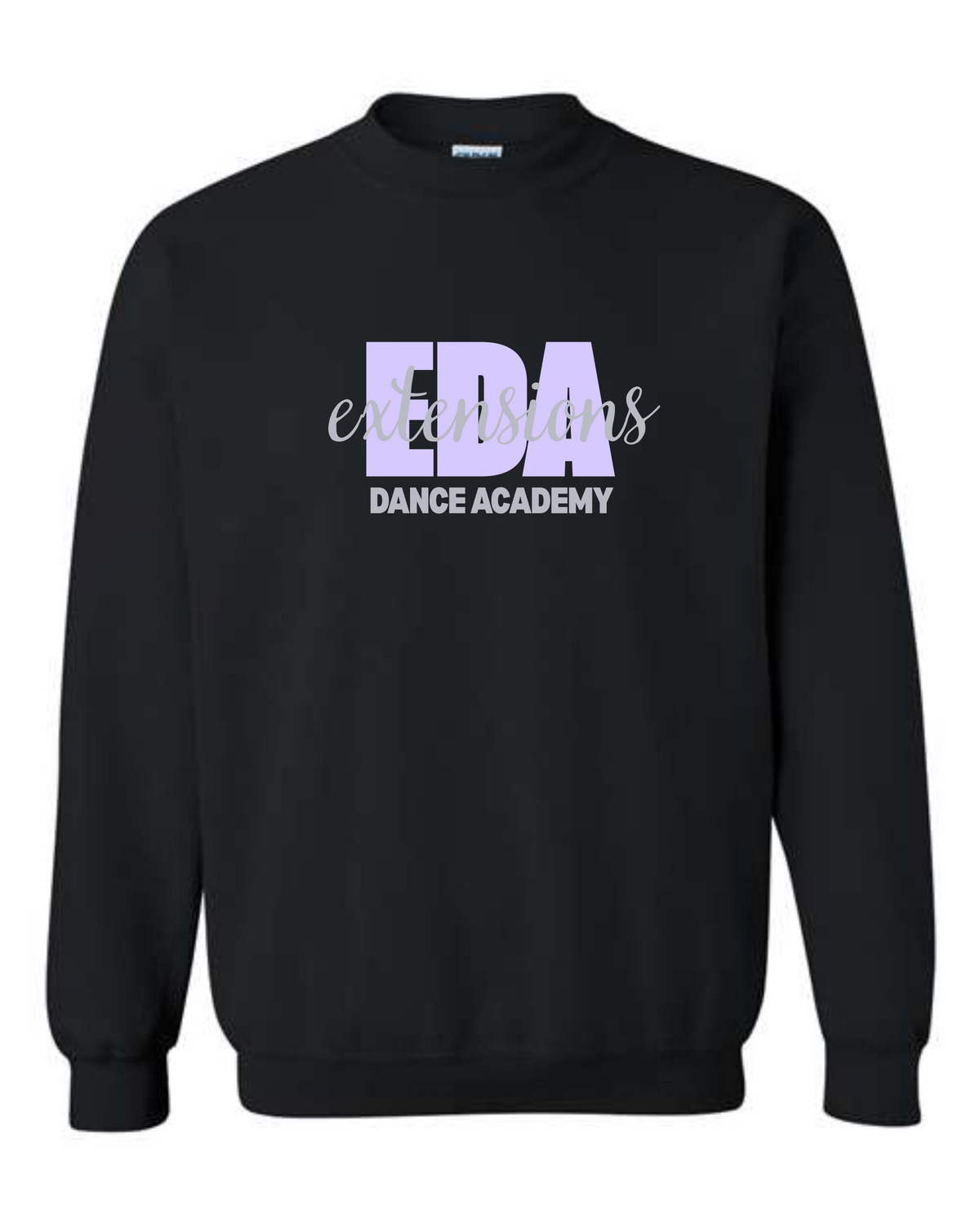 EDA BLACK CREW SWEATSHIRT