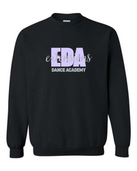 EDA BLACK CREW SWEATSHIRT