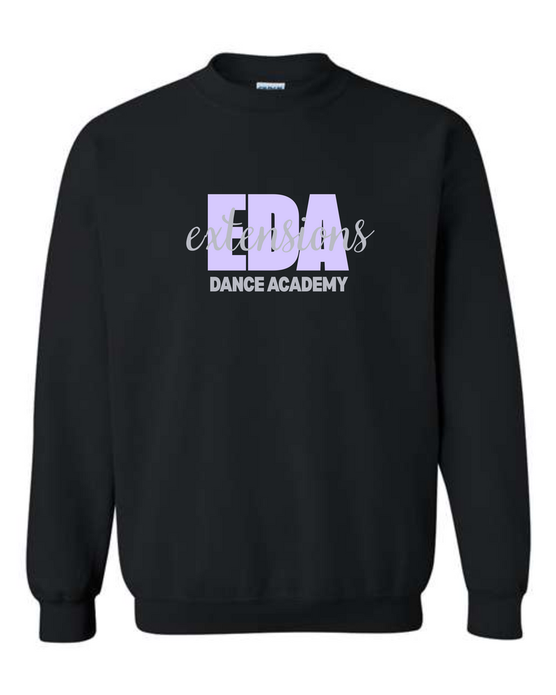 EDA BLACK CREW SWEATSHIRT