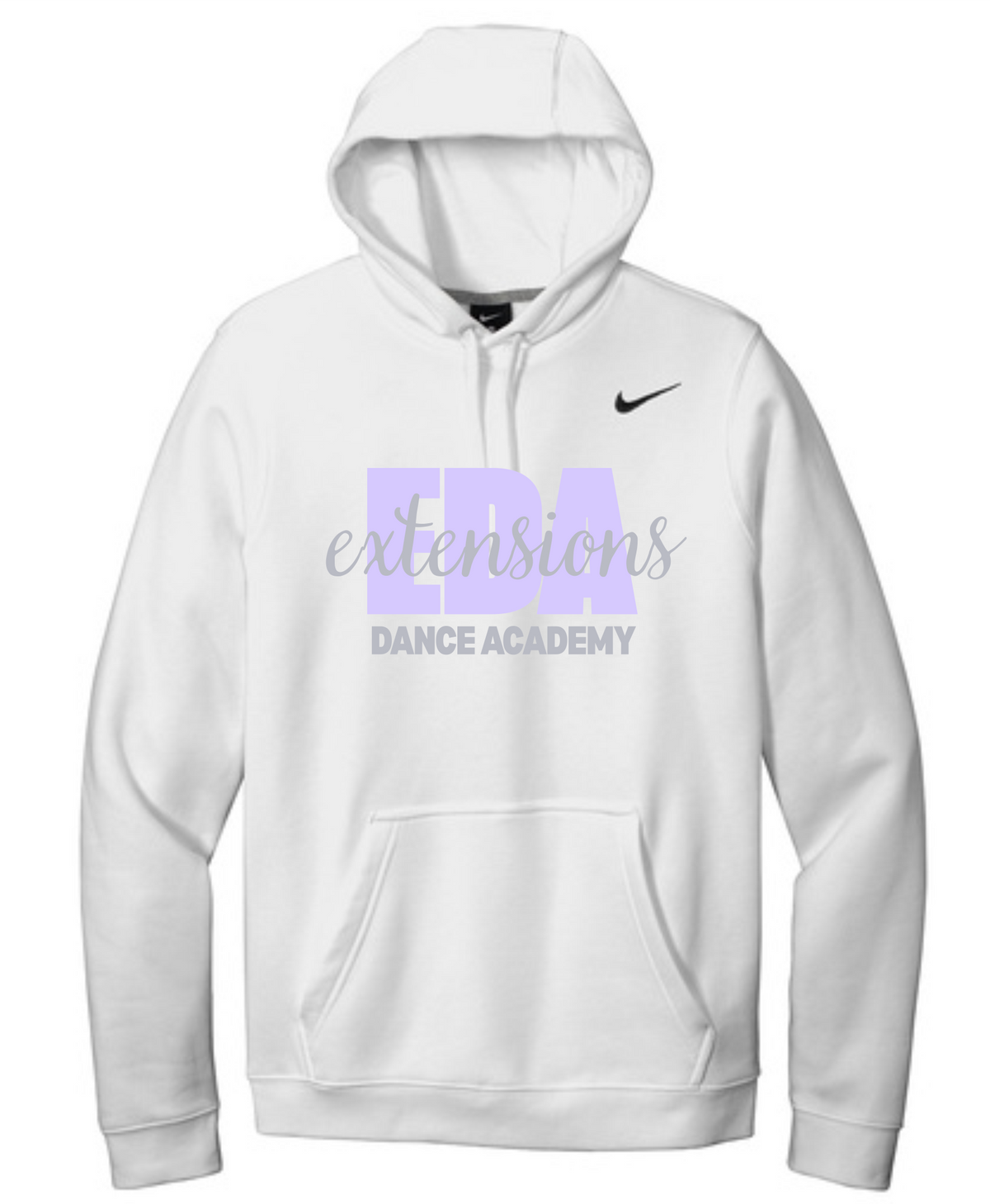 EDA WHITE HOODED SWEATSHIRT