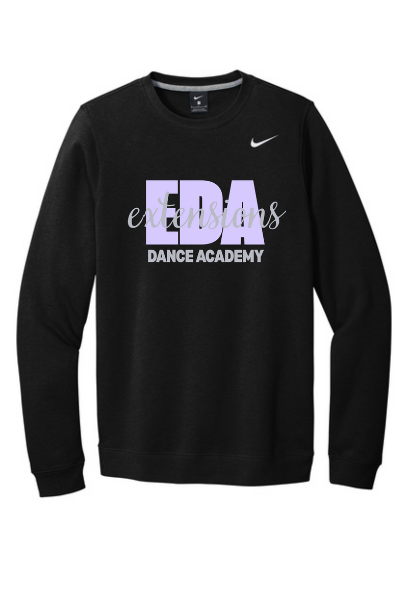 EDA BLACK CREW SWEATSHIRT