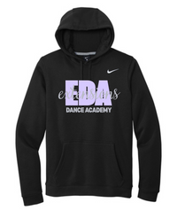 EDA BLACK HOODED SWEATSHIRT