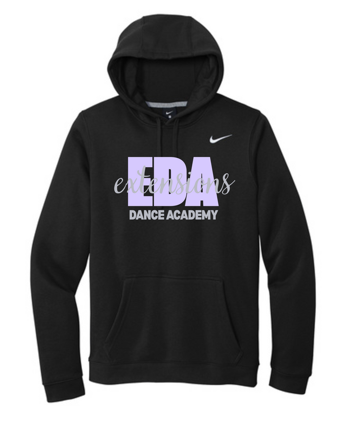 EDA BLACK HOODED SWEATSHIRT