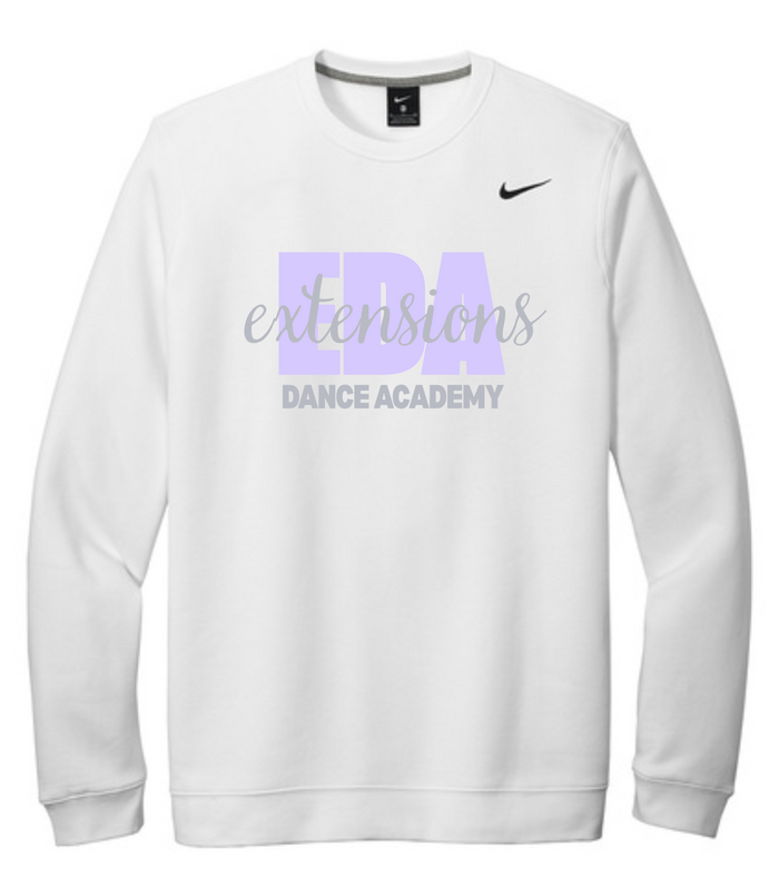 EDA WHITE CREW SWEATSHIRT
