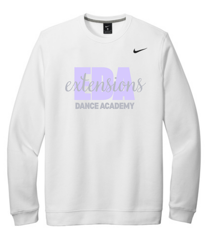 EDA WHITE CREW SWEATSHIRT