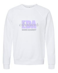EDA WHITE CREW SWEATSHIRT