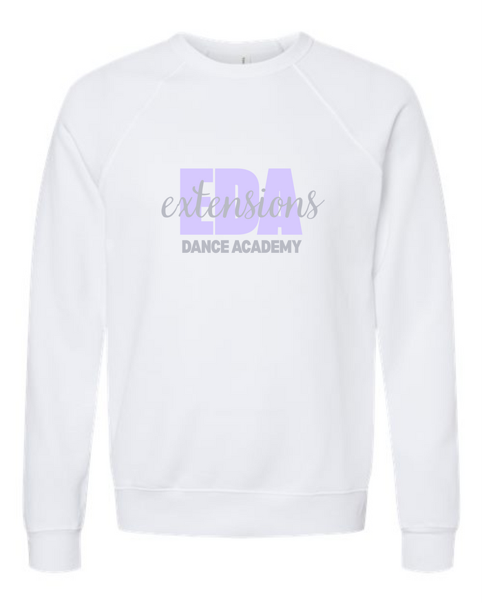 EDA WHITE CREW SWEATSHIRT