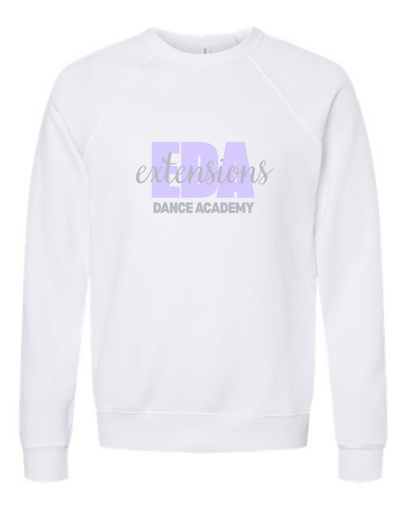 EDA WHITE CREW SWEATSHIRT