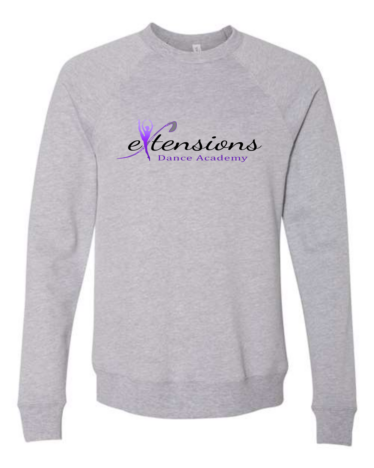 SIGNATURE GRAY CREW SWEATSHIRT