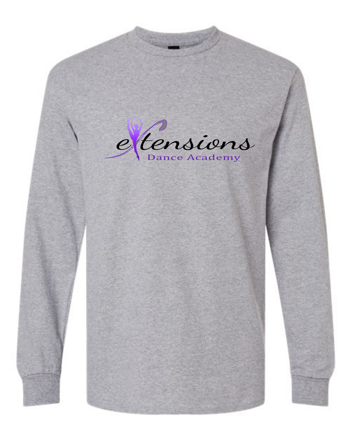 SIGNATURE GRAY LONG TEE