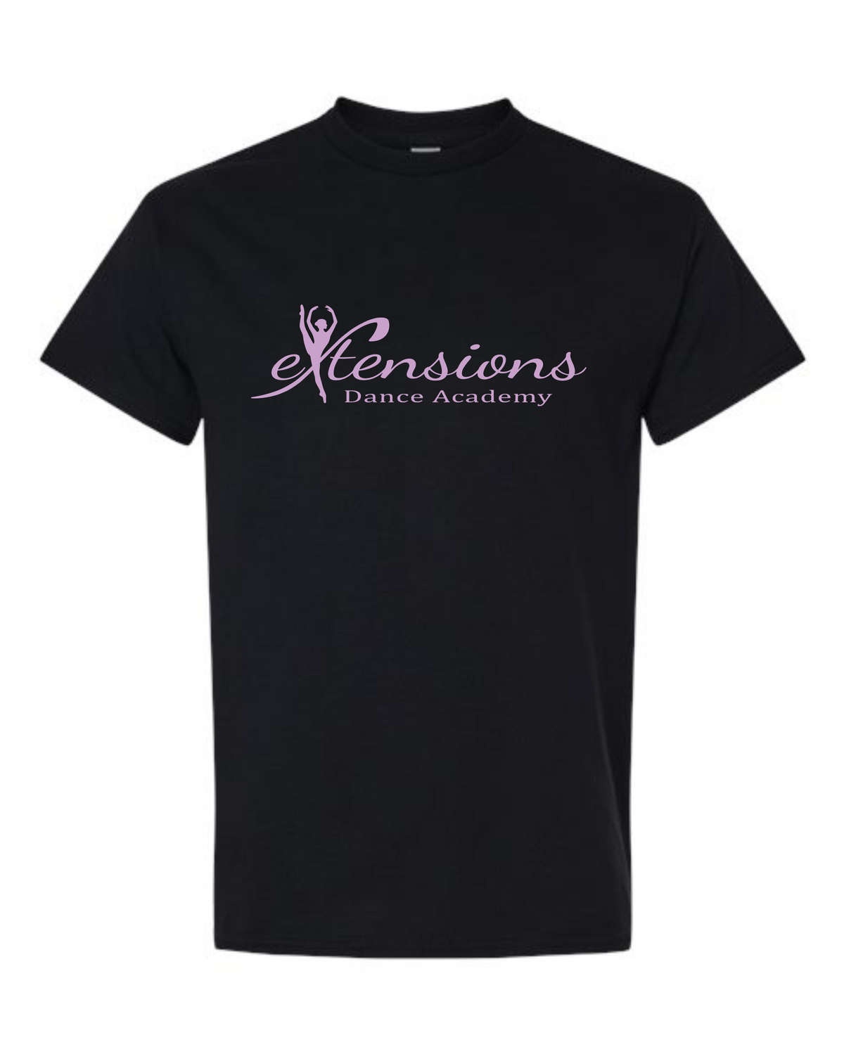 SIGNATURE BLACK/LAVENDER TEE