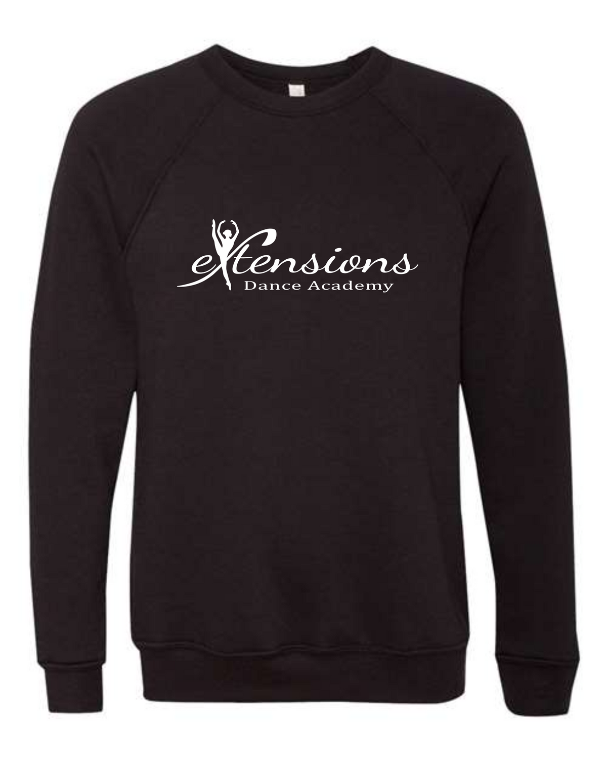 SIGNATURE BLACK/WHITE CREW SWEATSHIRT