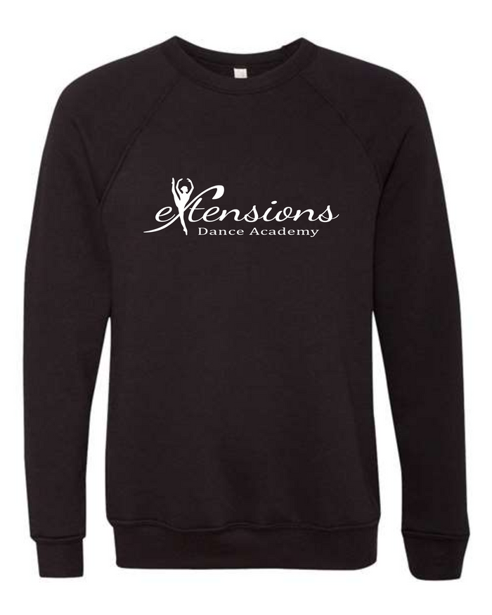 SIGNATURE BLACK/WHITE CREW SWEATSHIRT