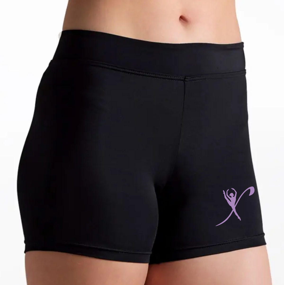 X DANCER LOW RISE LONGER SHORTS