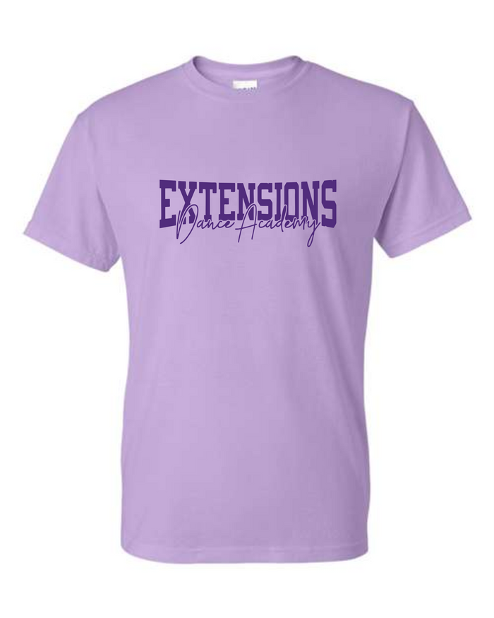 EXTENSIONS LAVENDER TEE