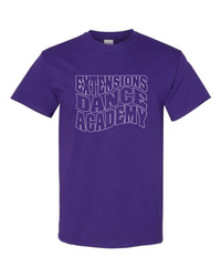 EXTENSIONS CURVE  PURPLE TEE