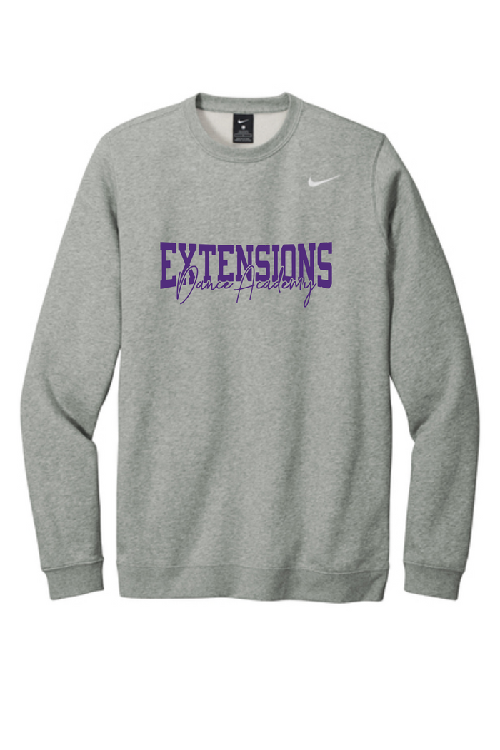 EXTENSIONS GRAY CREW SWEATSHIRT