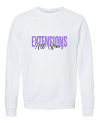 ALL STARS BLOCK WHITE CREW SWEATSHIRT