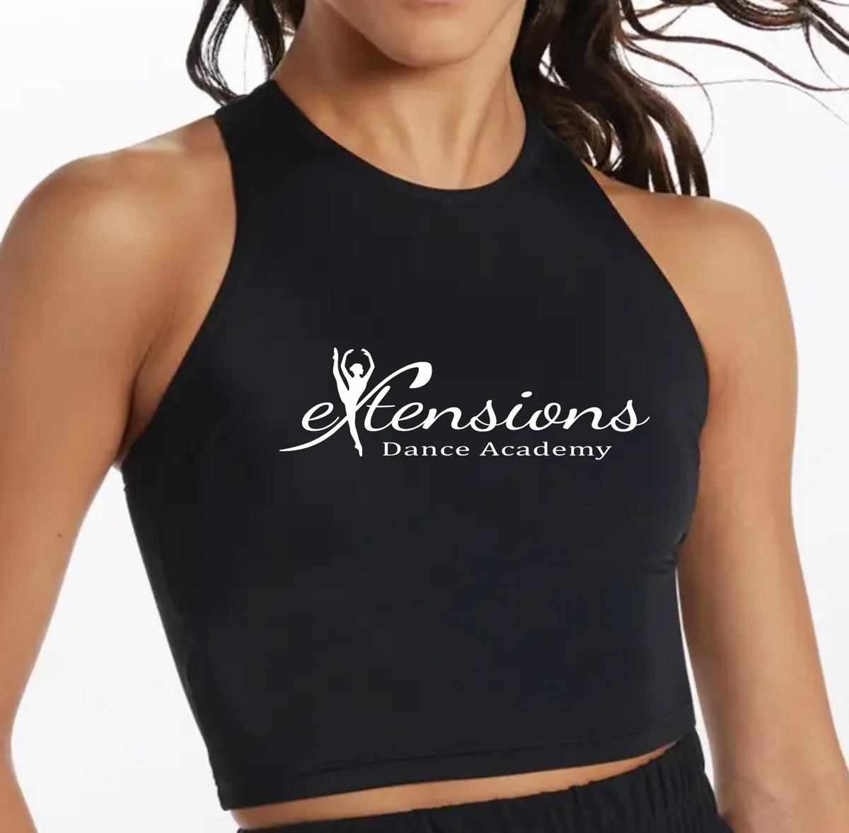 EXTENSIONS LONGER CROP RACERBACK