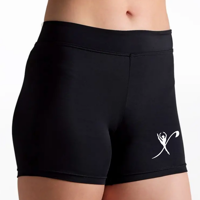 X DANCER LOW RISE LONGER SHORTS