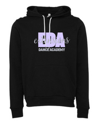 EDA BLACK HOODED SWEATSHIRT